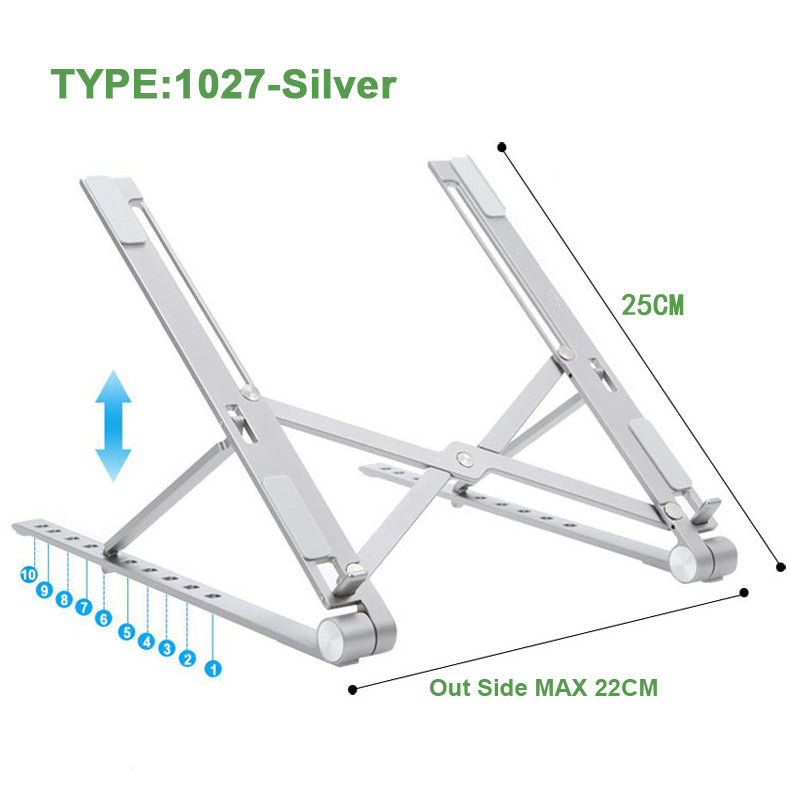 Creative Adjustable Aluminum Laptop Stand (Portable)